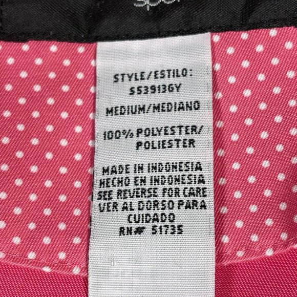 Sag Harbor Sport In Action Womens Track Jacket Size L Pink Full Zip Pockets - Picture 8 of 11